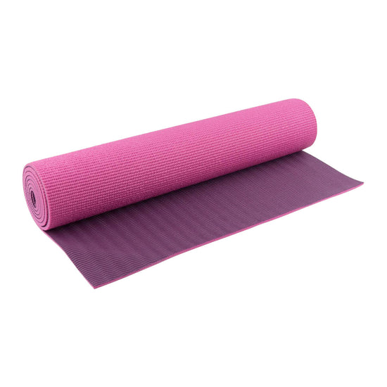 Yoga Mat Double Color Fuccia Mora 6mm