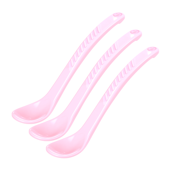 Cuchara de alimentación Twistshake 4+m 3 uns Rosado Pastel