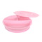 Plato Dividido Twistshake 6+m Rosado Pastel