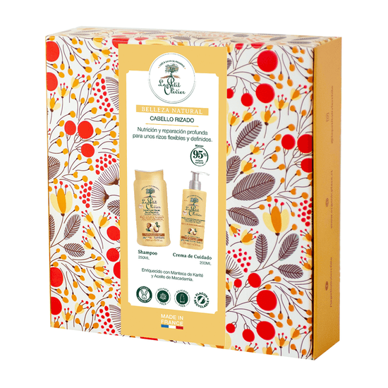 Pack Manteca Karité Shampoo y Crema de peinar Cabello RIZADO