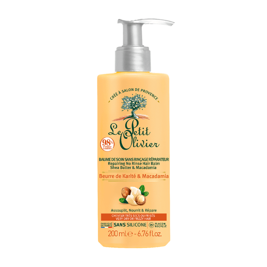 Crema Cuidado Cabello Rizado 200ml, Le Petit Olivier