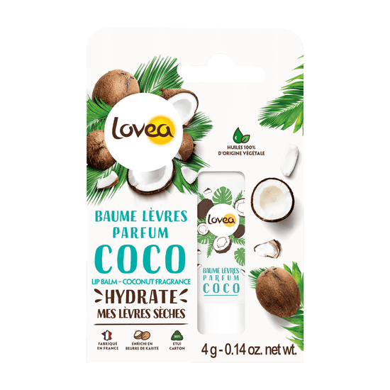 Bálsamo de Labios Coco Karité 4grs, Lovea