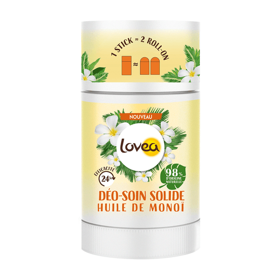 Desodorante Sólido Aceite Monoi 50grs, Lovea