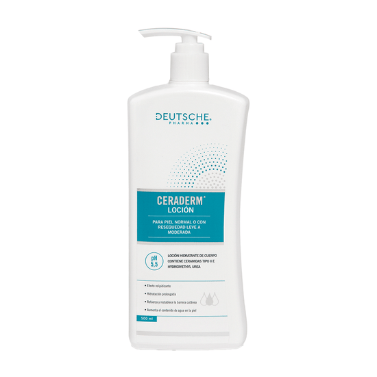 LOCION CORPORAL CERADERM  500ml.