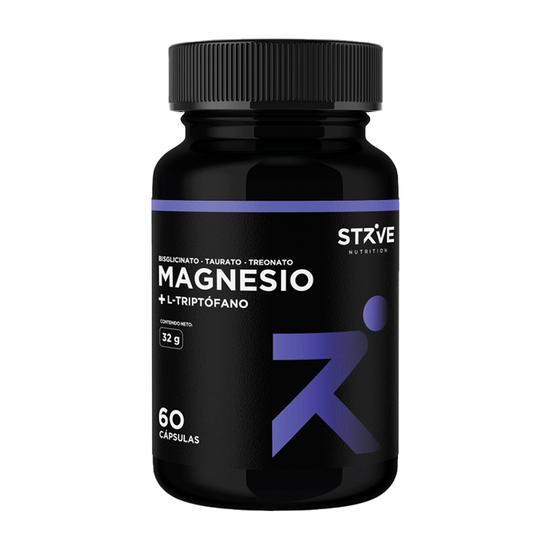 MAGNESIO + LTRIPTÓFANO - 60CAPS, STRIVE