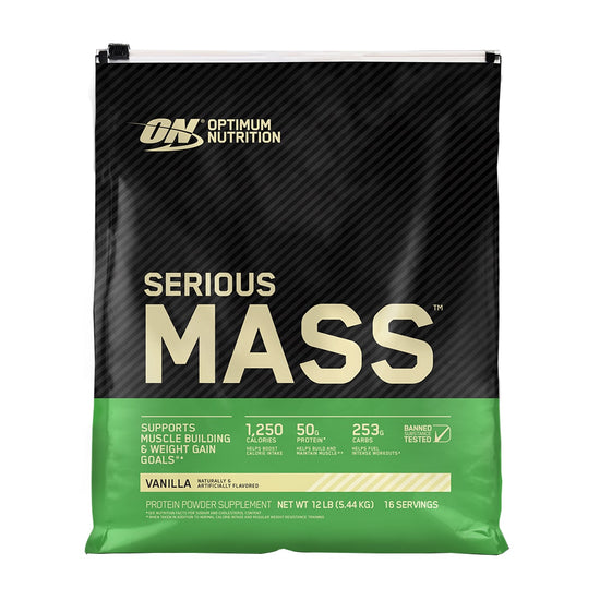 Optimum Nutrition mass gainer Serious Mass 12lb