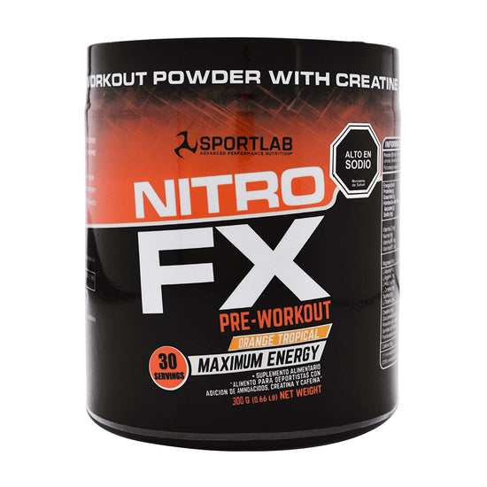 Nitro FX, Pre workout (300 gr) - Original