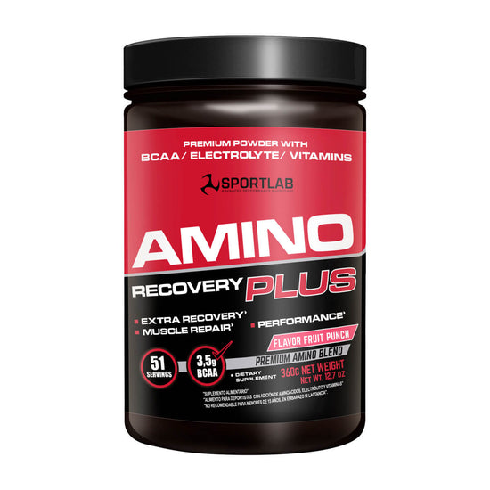 NEW AMINO RECOVERY PLUS 357GR FRUIT PUNCH, SL