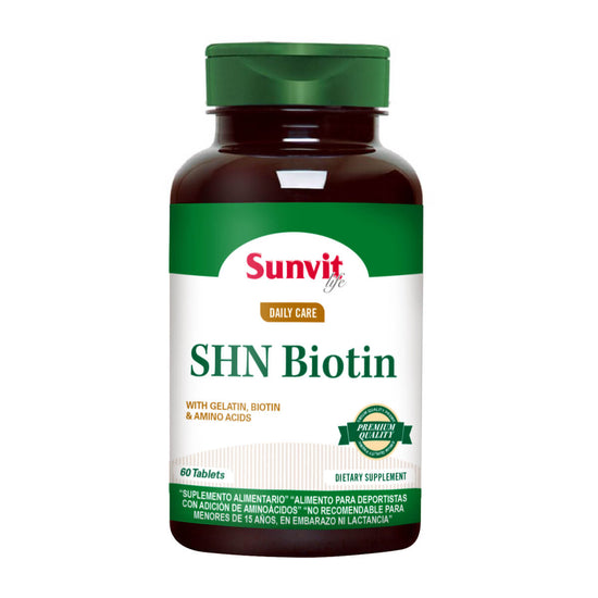 SHN Biotín, Colágeno (60 caps) - Colageno hidrolizado