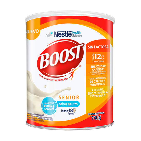 BOOST POWDER 740 GR NEUTRO S/LACTO